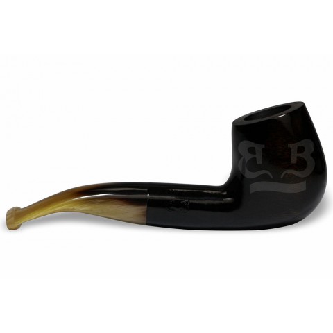 Cachimbo Elite Curvo (Filtro Permanente) Piteira Chifre - 0147-27 Cachimbo Elite Curvo (Filtro Permanente) Piteira Chifre - 0147-27